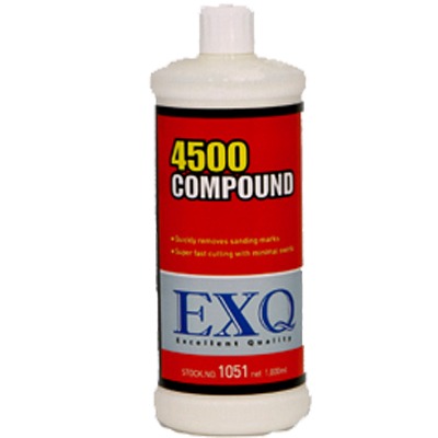 EXQ #4500 컴파운드(SN 1051/1리터)3000컴파운딩 단계에서 더욱빠른 작업과 정밀한 작업을 요할때 사용